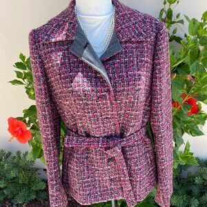 Vintage towncliffe tweed  blazer/ jacket